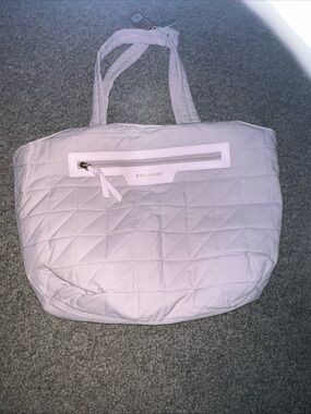 Quilted Light Pink Tote Bag